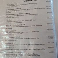  at Warung Damar in Kuta