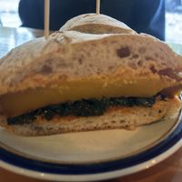 Butternut squash sandwich   at Immortal Cafe & Supply in Sacramento