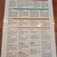 Menu at Raw Cafe in Huayllabamba