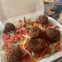 Falafelteller   at Bizim Döner - Kiosk in Hamburg