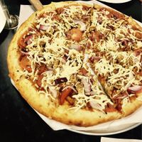 BBQ chicken at Vegan Pizza in Garden Grove