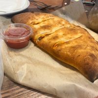 calzone at Vegan Pizza in Garden Grove