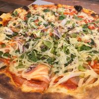 vegie delight pizza at Vegan Pizza in Garden Grove