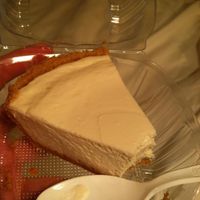 Best vegan cheesecake I've ever had! at Vegan Pizza in Garden Grove