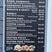 Food Menu at Ocean Grinds Coffee Co in Florence