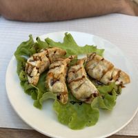 Not vegan - vegetarian gyoza  at Sunrise Asian Fusion in Funchal