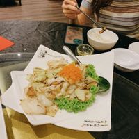 Stir fried cabbage with mushrooms   at LVC Vege Restaurant - 创意林镇藩料理坊 in Malacca