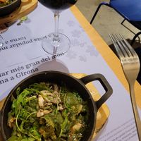 Original and scrumptious vegan lasagne. at Bartali Pizza Co in Girona