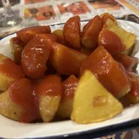 Bravas  at Bartali Pizza Co in Girona