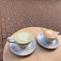 Erg lekkere koffie en matcha   at Ax Specialty Coffee in Haarlem