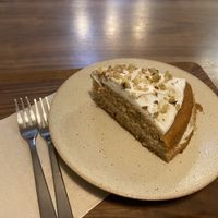 Coconut cake   at Café Oriente in Tokyo