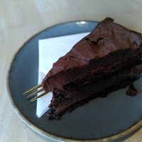 That chocolate cake 😋 (October 2025) at Coliseum Coffee House in Ceredigion