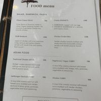 Menü  at La Bianca  in Lembongan