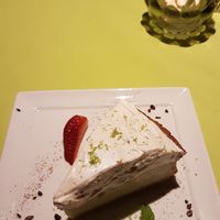 Key lime pie at Veggies on Fire in The Hague