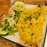 Legumes a bras at Mira Restaurante & Tapas in Tavira