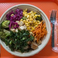 Build your own bowl at BIBIBOP in Columbus