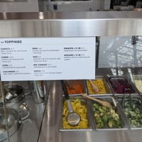 Toppings at BIBIBOP in Columbus