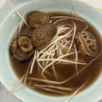 Mushroom soup   at HKG - Moon Thai Express - T1 in Outlying Islands