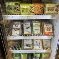 Tofu 😍  at Valley Organics Worker's Coop in Hebden Bridge