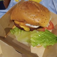 Ghetto gourmet burger at Vegan Pirates by CloudEatery in Berlin