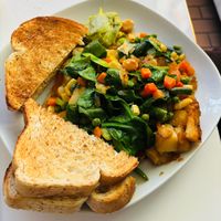 Vegan Hash  at Gage Park Diner in Hamilton