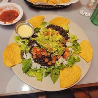 Mexican Salad at Cafe Capistrano in Raleigh
