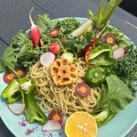 Summer TanTanmen without soup at Tokyo Vegan Ramen Center in Tokyo