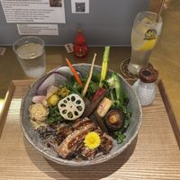umami shiitake soba  at Tokyo Vegan Ramen Center in Tokyo