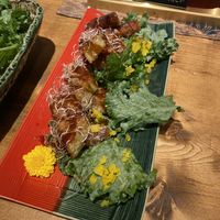 Chickpea tempeh gru  at Tokyo Vegan Ramen Center in Tokyo