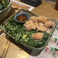 Karaage  at Tokyo Vegan Ramen Center in Tokyo