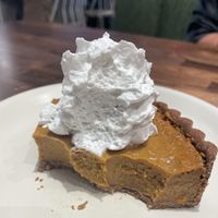 Vegan squash pie   at True Food Kitchen in Tucson
