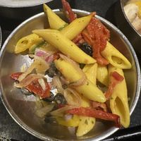 Pasta was good but didn’t really go with the meal 🤷🏼‍♀️  at Master Kim's Korean BBQ 2 in Las Vegas