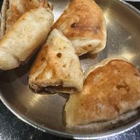 Hotteok was amazing!!  at Master Kim's Korean BBQ 2 in Las Vegas