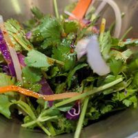 Cilantro salad at Master Kim's Korean BBQ 2 in Las Vegas