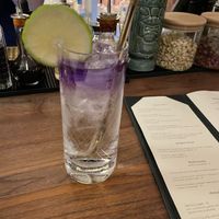 Elderflower G&T   at Bar Avelo in Toronto