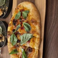 Sofritas flatbread  at Bar Avelo in Toronto