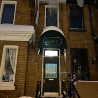 Winter front  at Bar Avelo in Toronto