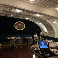 Upstairs bar diningg  at Bar Avelo in Toronto