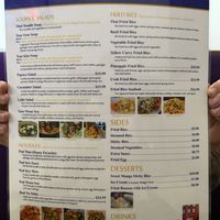 Menu pg 2  at Phikul Thai Bistro in Kansas City