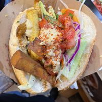   at Mustafa's Can Gemüse Kebap in Berlin