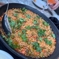 Vegan Paella  at Spain Wine Bar in Ocean City
