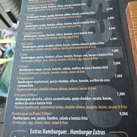 Menu at Pastelaria + Sabor in Porto Santo