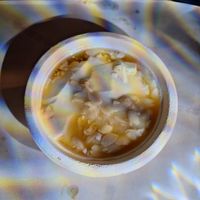 Dolce di tofu con caramello e arachidi at Le vie di Taipei - 台北街頭  in Milan