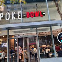 Front at Poke Bowl in New York City