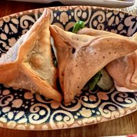 Spinach Pirogies  at Shawarma Bar in Visby