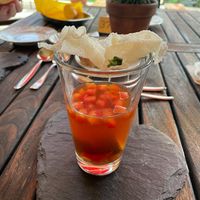 Tomatensuppe at Die Weinstube Nachhaltig Geniessen in Zeltingen
