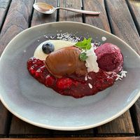 Dessert at Die Weinstube Nachhaltig Geniessen in Zeltingen