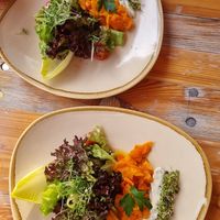"Lachs"salat at Die Weinstube Nachhaltig Geniessen in Zeltingen