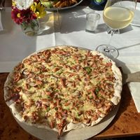 Flammkuchen at Die Weinstube Nachhaltig Geniessen in Zeltingen
