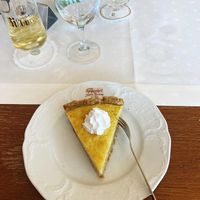 Dessert in der Sonnenuhr (Käsekuchen) at Die Weinstube Nachhaltig Geniessen in Zeltingen